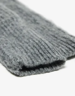 Gloves*Topshop Mae Long Mittens In Charcoal