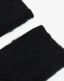 Gloves*Topshop Mae Long Mittens In Black