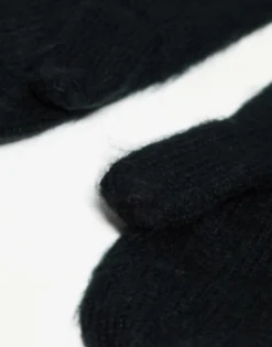 Gloves*Topshop Mae Long Mittens In Black