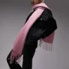Scarves*Topshop Sofia Supersoft Wide Scarf In Pink