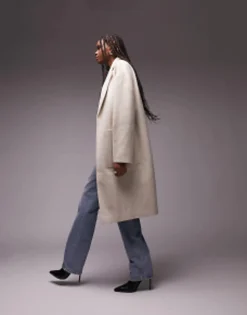 Tall*Topshop Tall Chuck On C In Oat