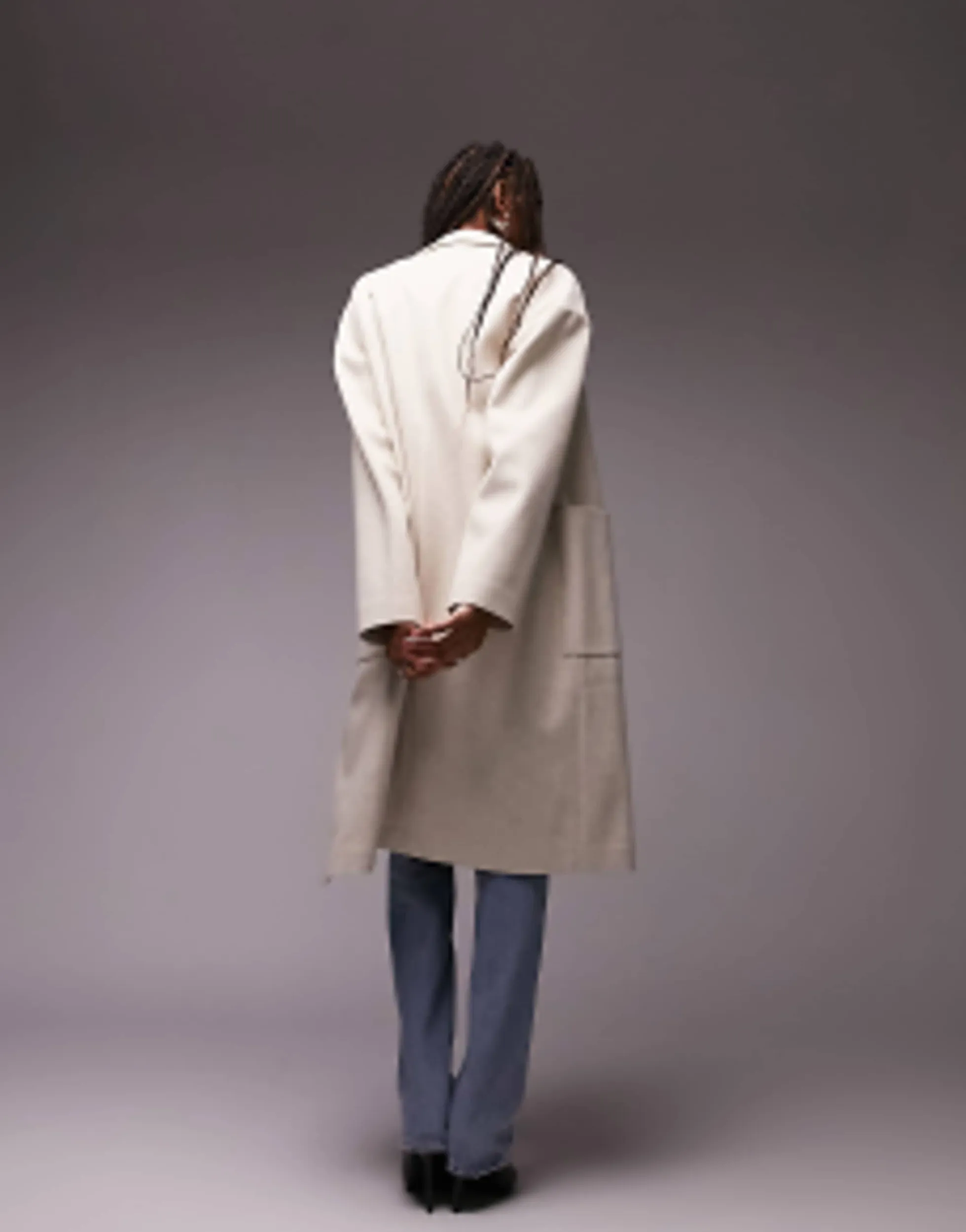 Tall*Topshop Tall Chuck On C In Oat