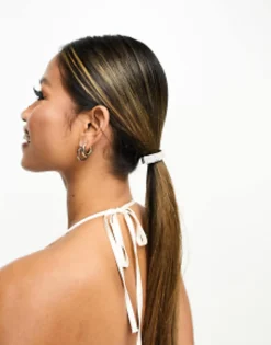 Hair Accessories*True Decadence Embellished Ponytail Clip In Silver