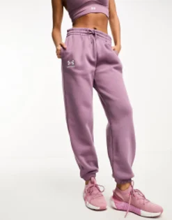 Tracksuits & Joggers*Under Armour Essential Fleece Joggers In Purple
