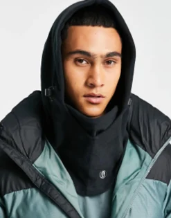 Scarves*Volcom Travelin Winter Snood In Black