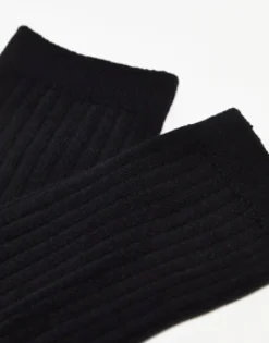 Gifts*Weekday Ribbed Socks 5-Pack In Black