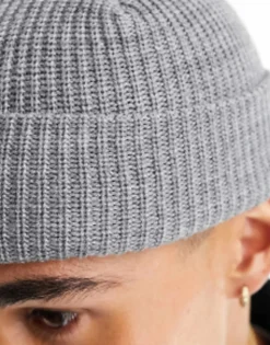 Beanies*Weekday Stan Fisherman Beanie In Exclusive At Asos Grey