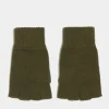 Gloves*Weekday Wood Fingerless Gloves In Khaki
