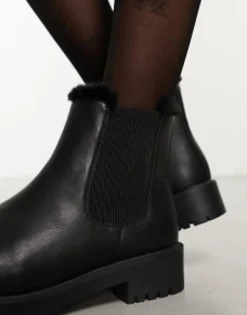 Chelsea Boots*Yours Wide Fit Chelsea Boots In Black
